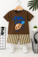 Fun time Kids Summer T-shirt & short