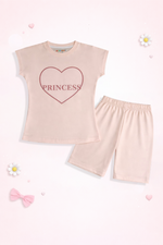 Princess summer t shirt & shorts