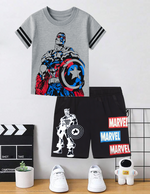 Captain america summer T-shirt & short