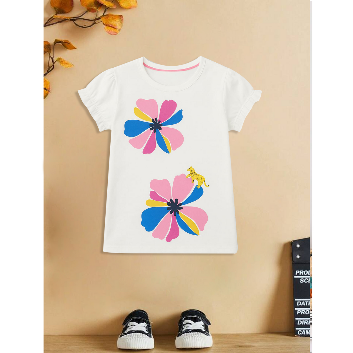 Petal chase kids summer t-shirt