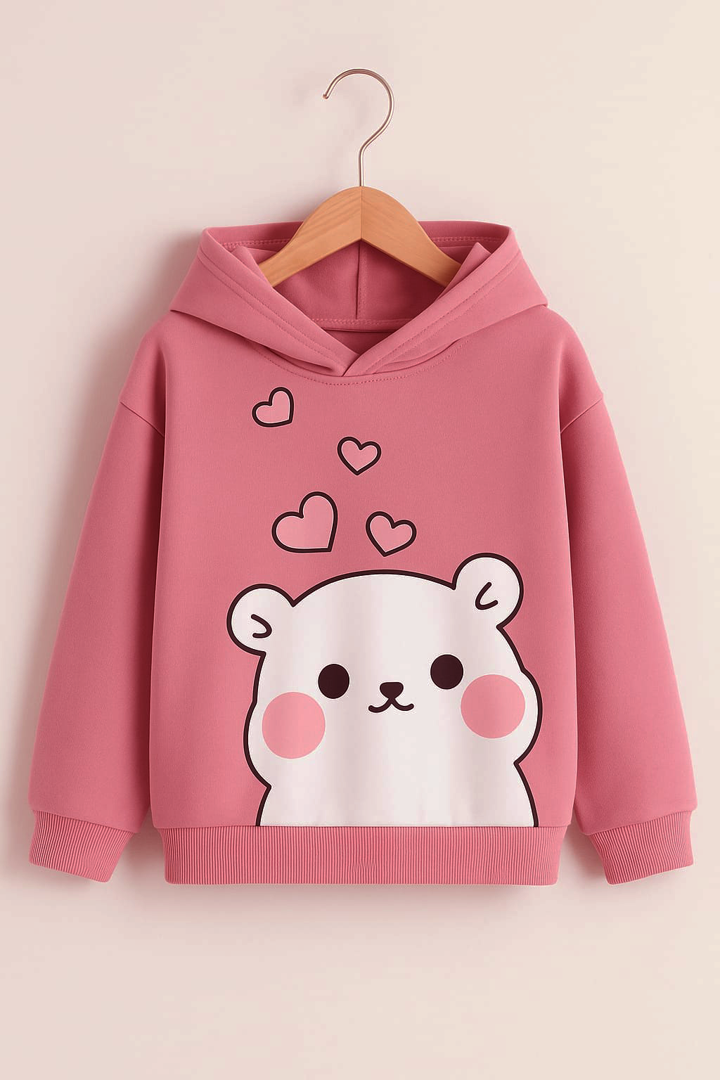 Cute kids winter hood