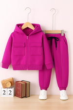 Pink Pockets hood & trouser