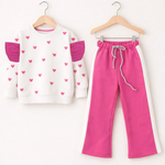 Hearts sweatshirt & trouser