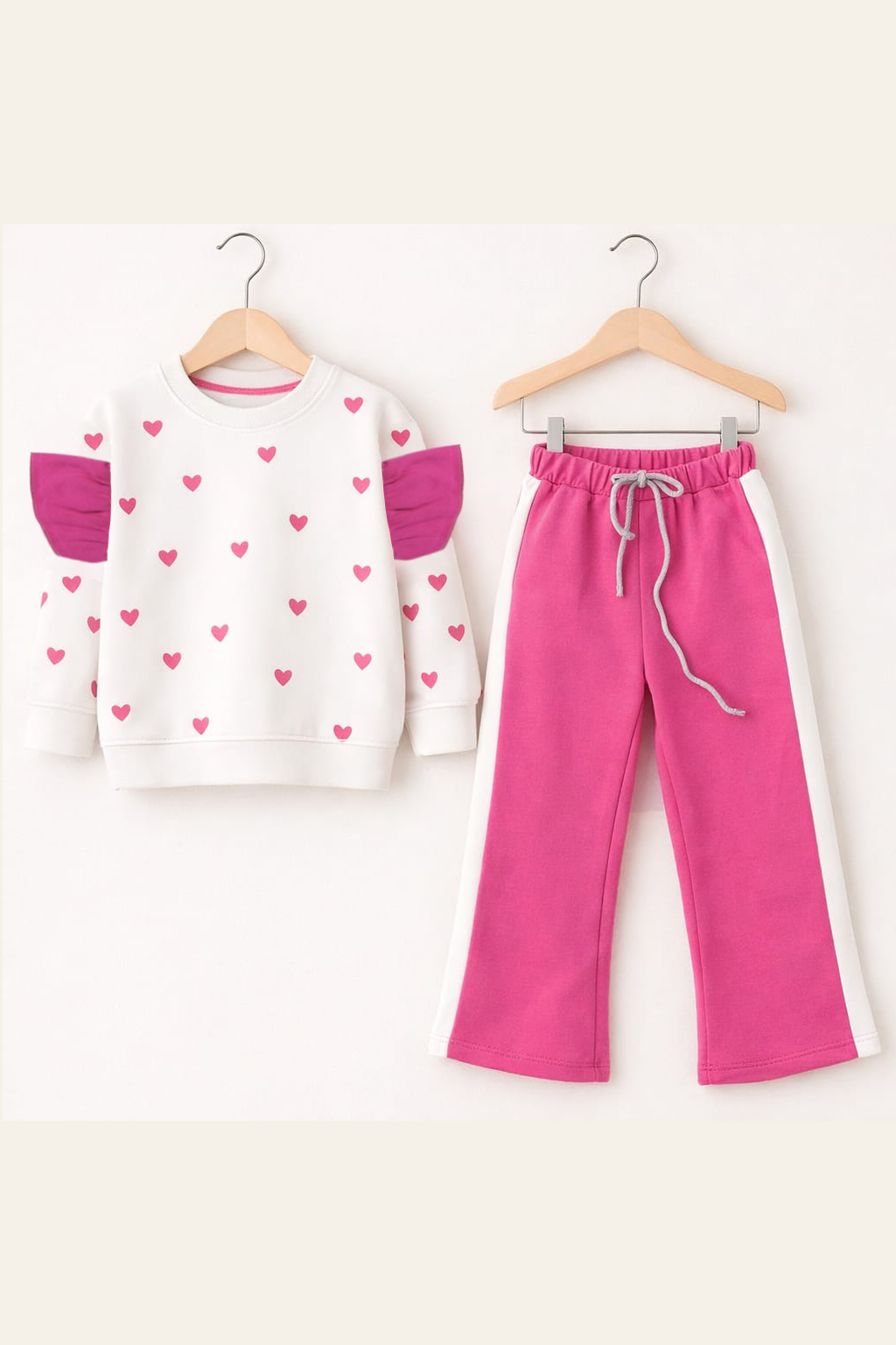 Hearts sweatshirt & trouser