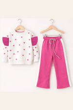 Hearts sweatshirt & trouser