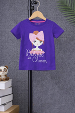Believe in charm kids summer t-shirt