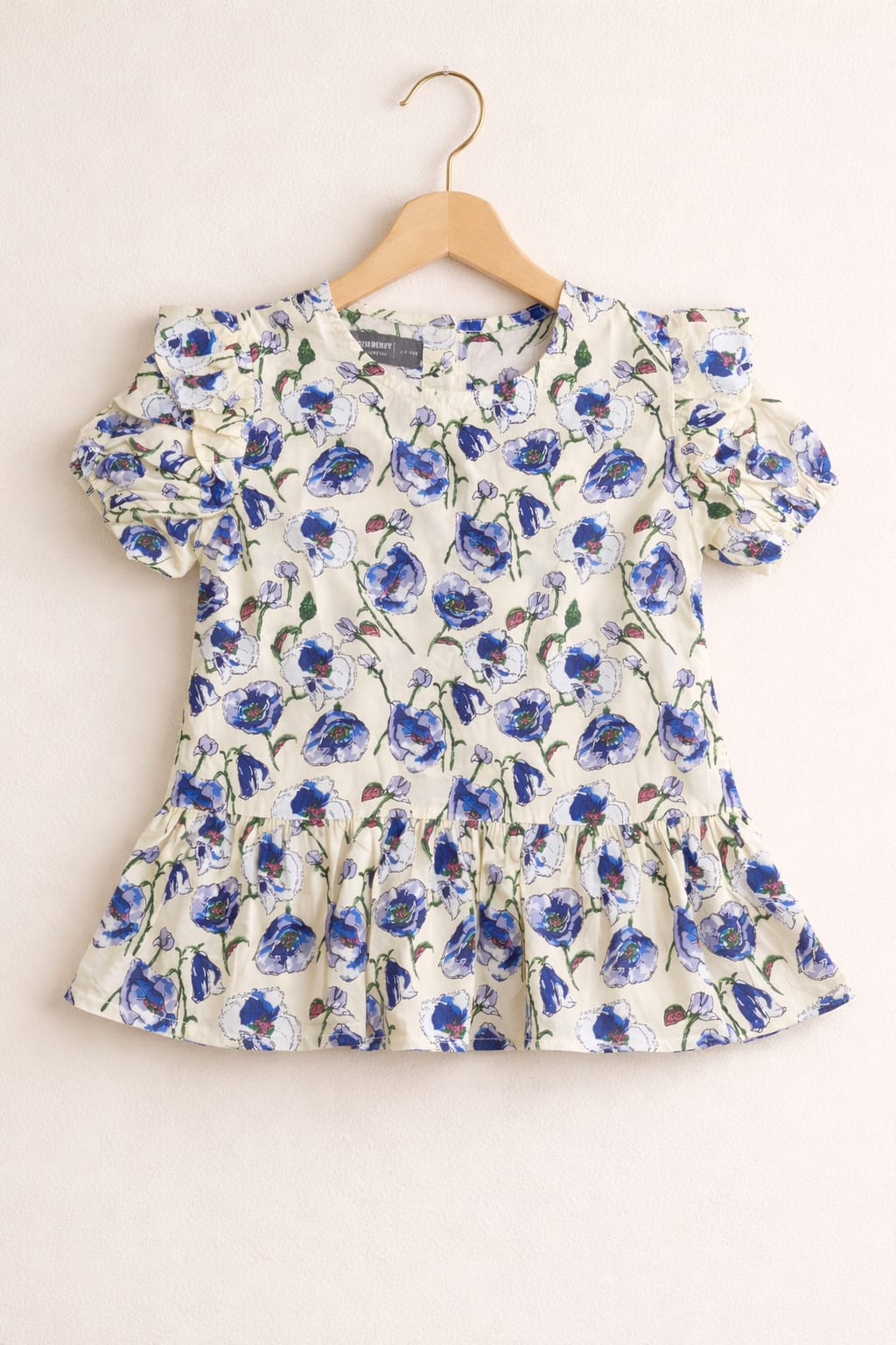 Ruffle summer kids top