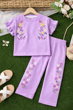 Freezy flowers girls summer tshirt & trouser