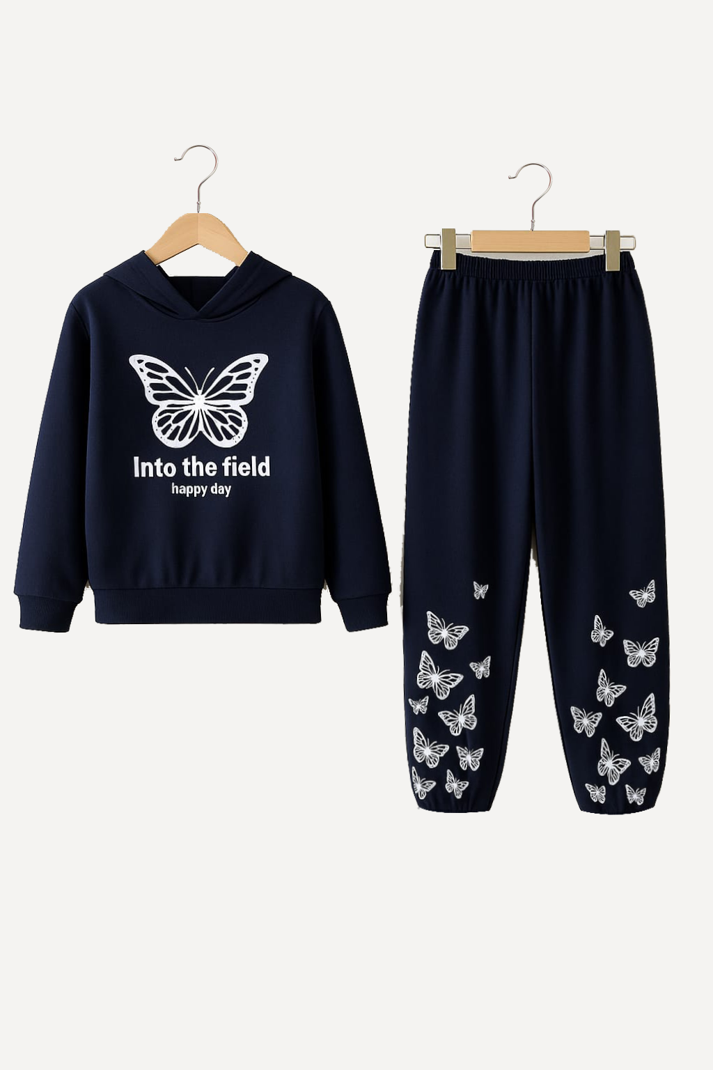 Butterfly girls winter Hoodie & trouser