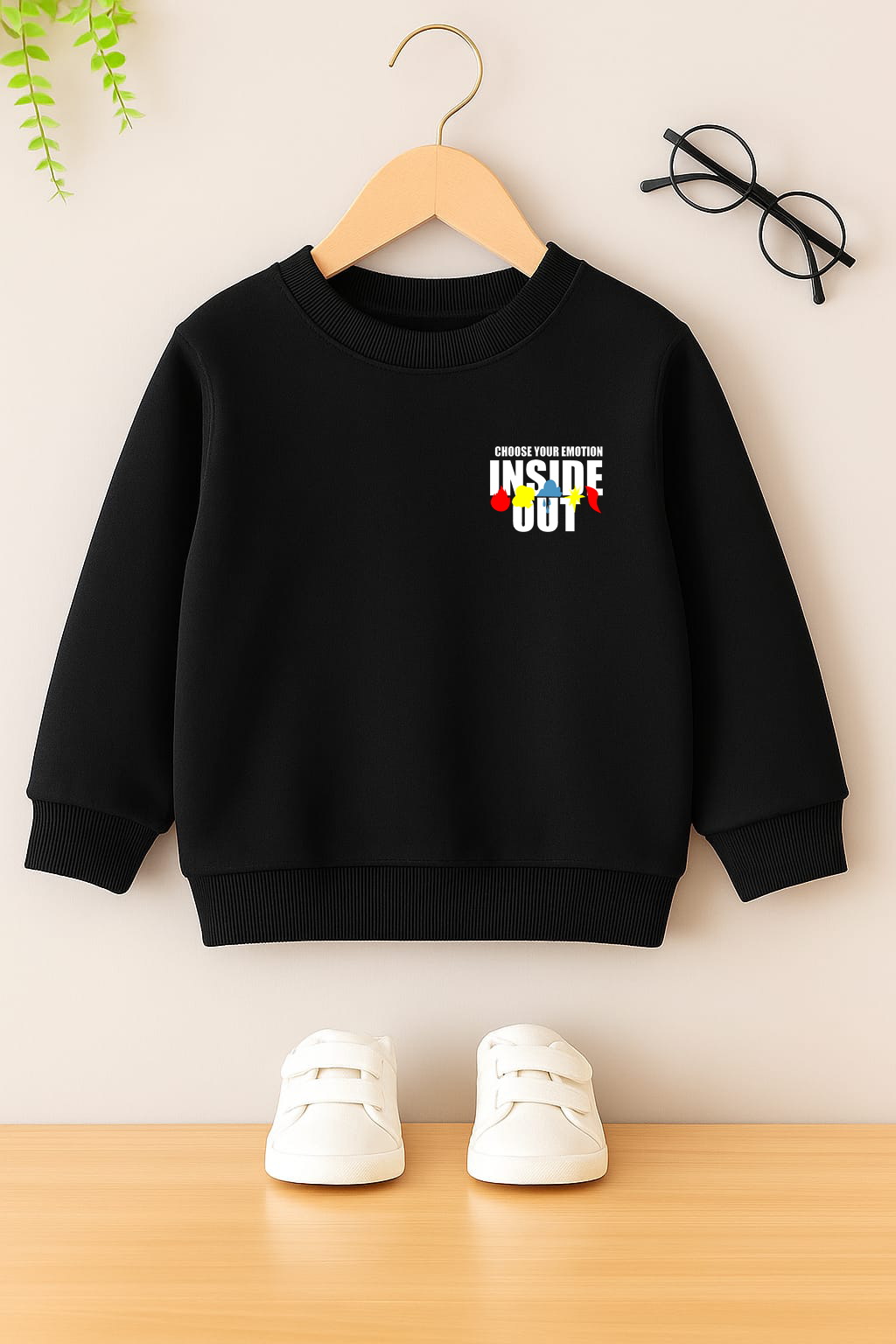 Inside out kids sweatshirt