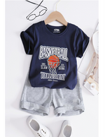 Basket ball summer kids T-shirt & short