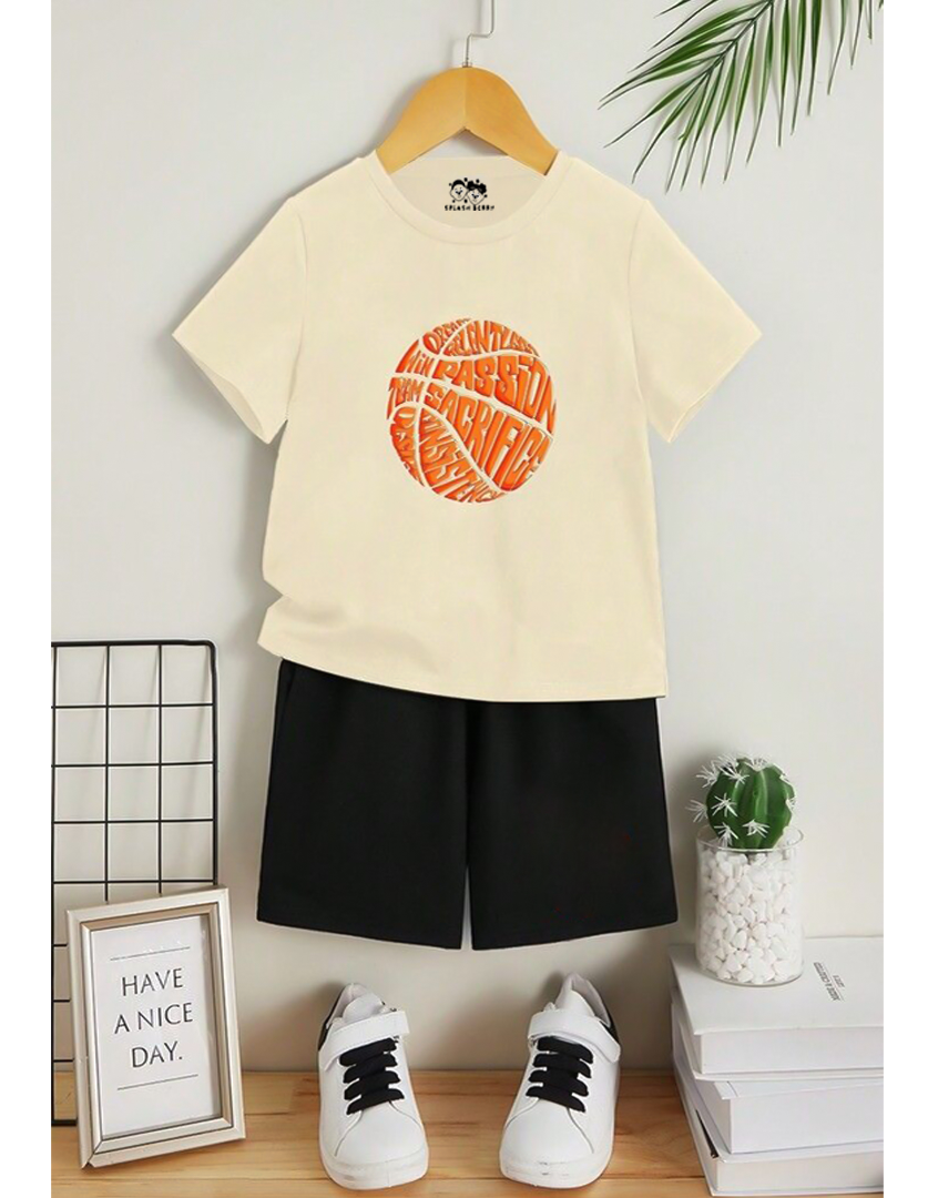 Cracker ball summer kids T-shirt & short