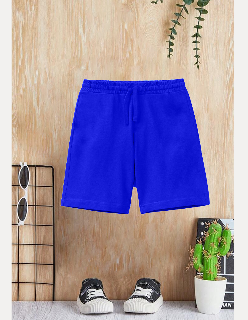 Royal blue kids summer Short