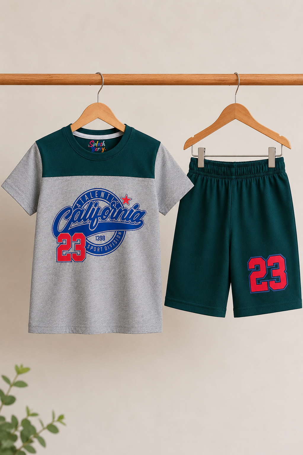 Playground Champion Summer t-Shirt and Short