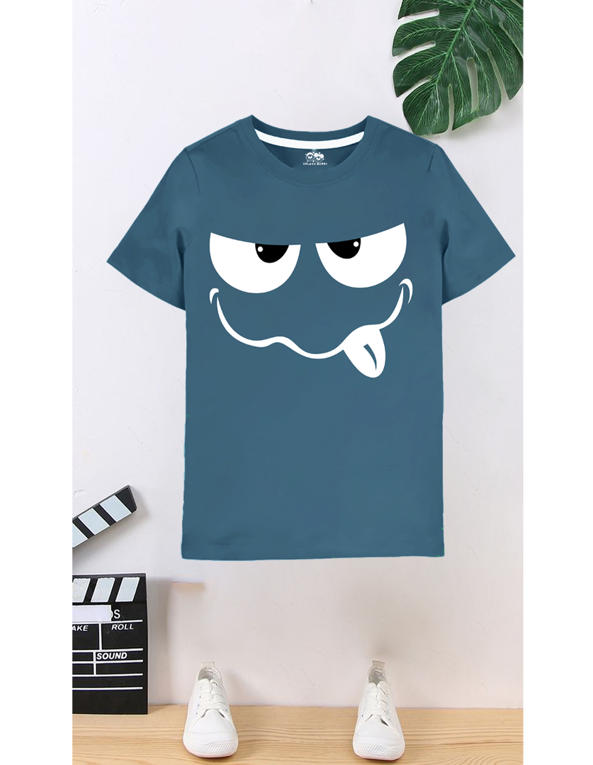 Crazy eye kids summer T-shirt