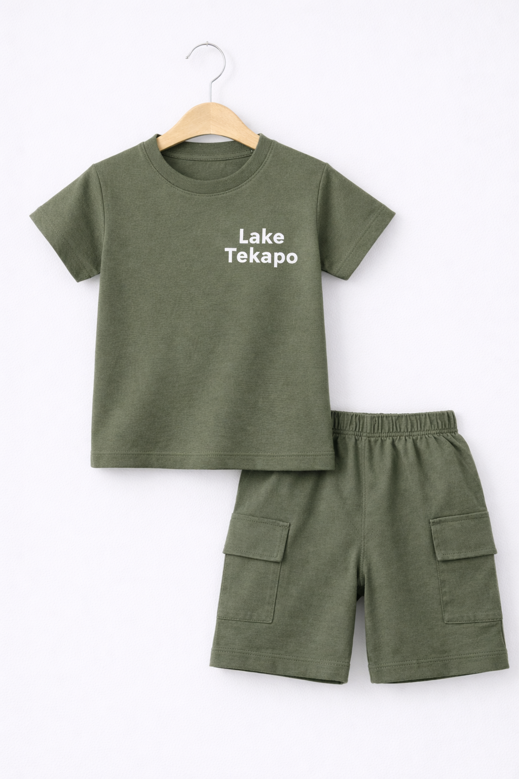 Lake Tekapo Kids Summer T-shirt & short