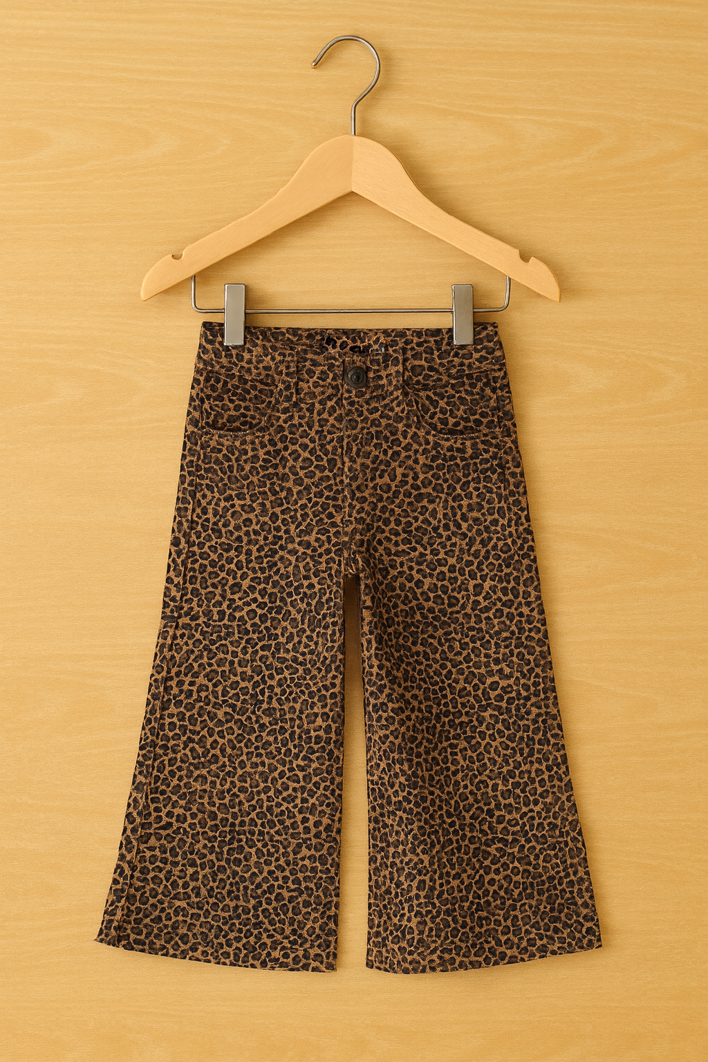 Leopard Print Kids Girls Pant