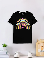 Classic Black girlish summer T-shirt