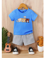 Hello rabbits summer kids T-shirt & short
