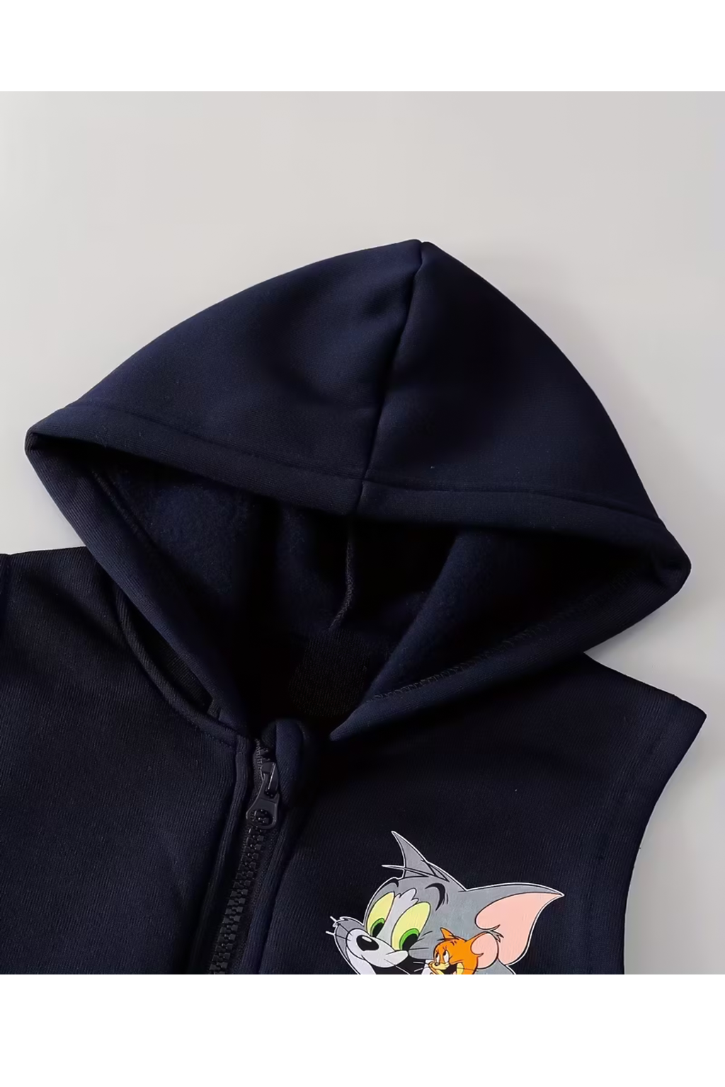 Tom & jerry sweatshirt hood & trouser set