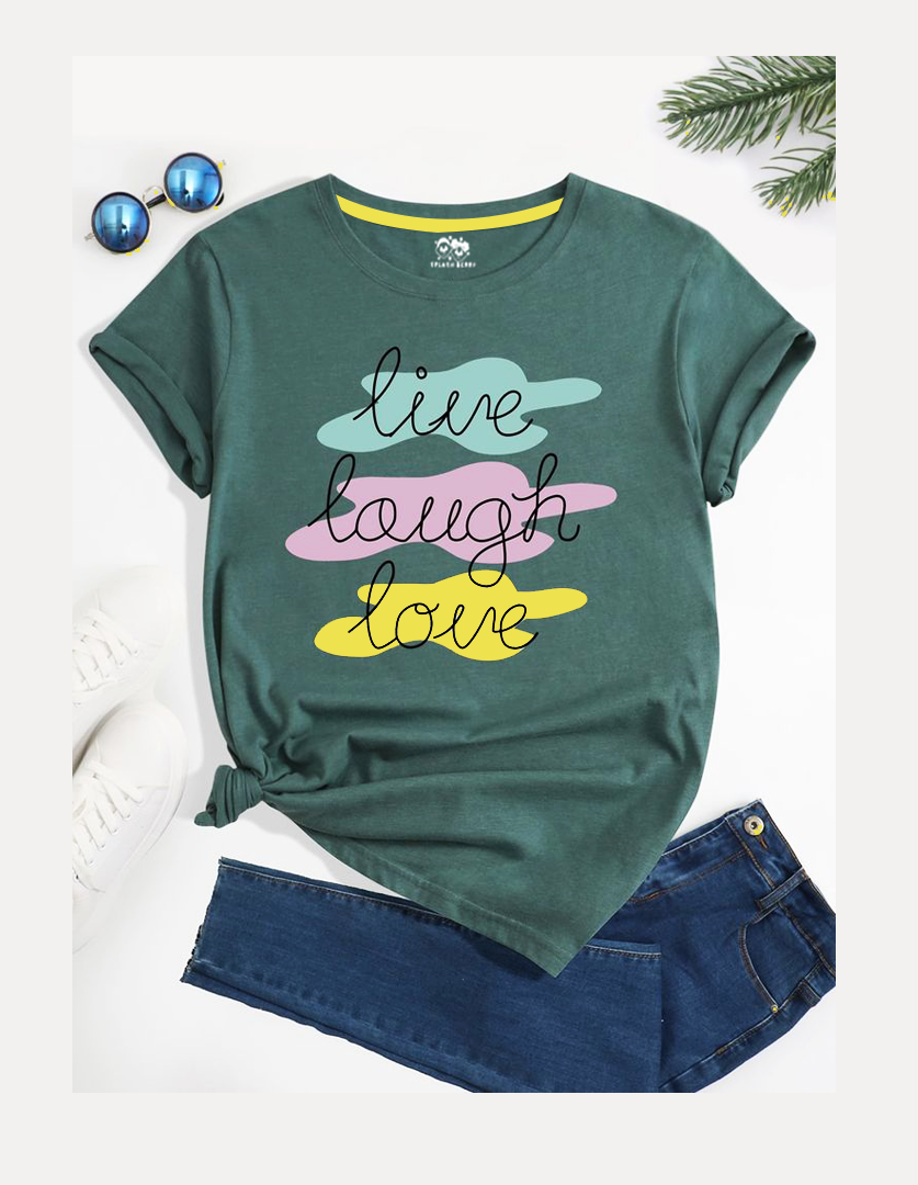 Mini Love Wear girlish summer T-shirt