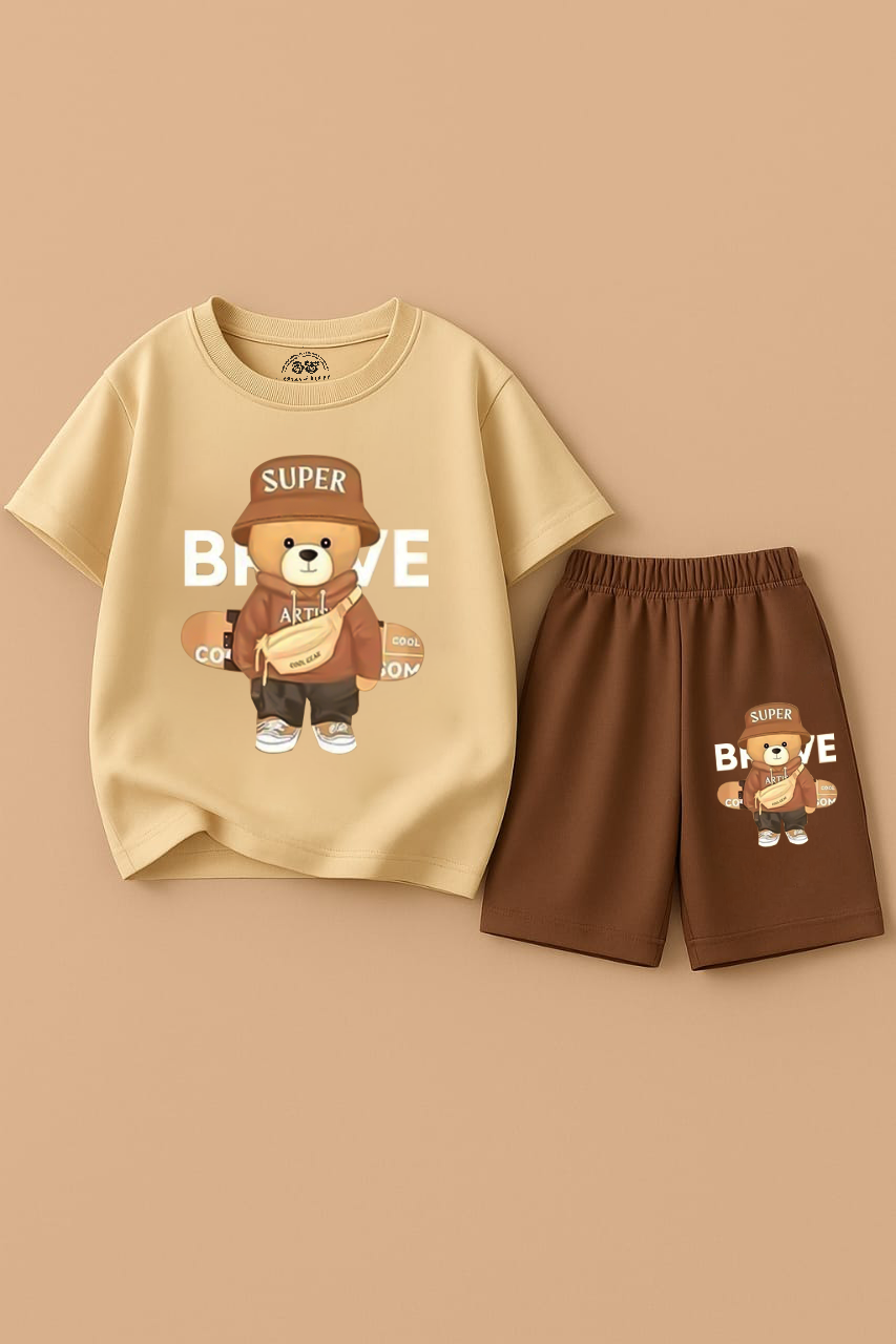 Super Brave summer T-shirt & short