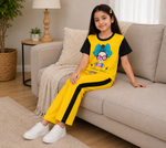Bow Babe Summer T.shirt And Trouser