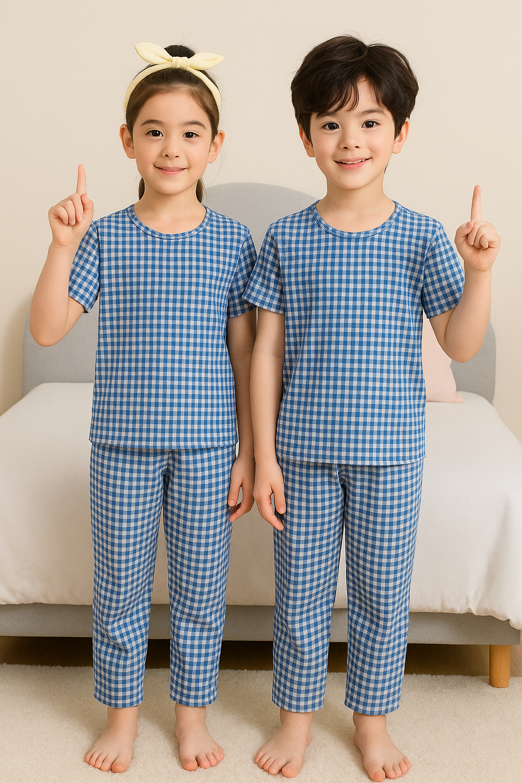 Soft Slumber kids summer night suit for boy & girl