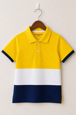 Sunny Stripes Polo Summer T-shirt