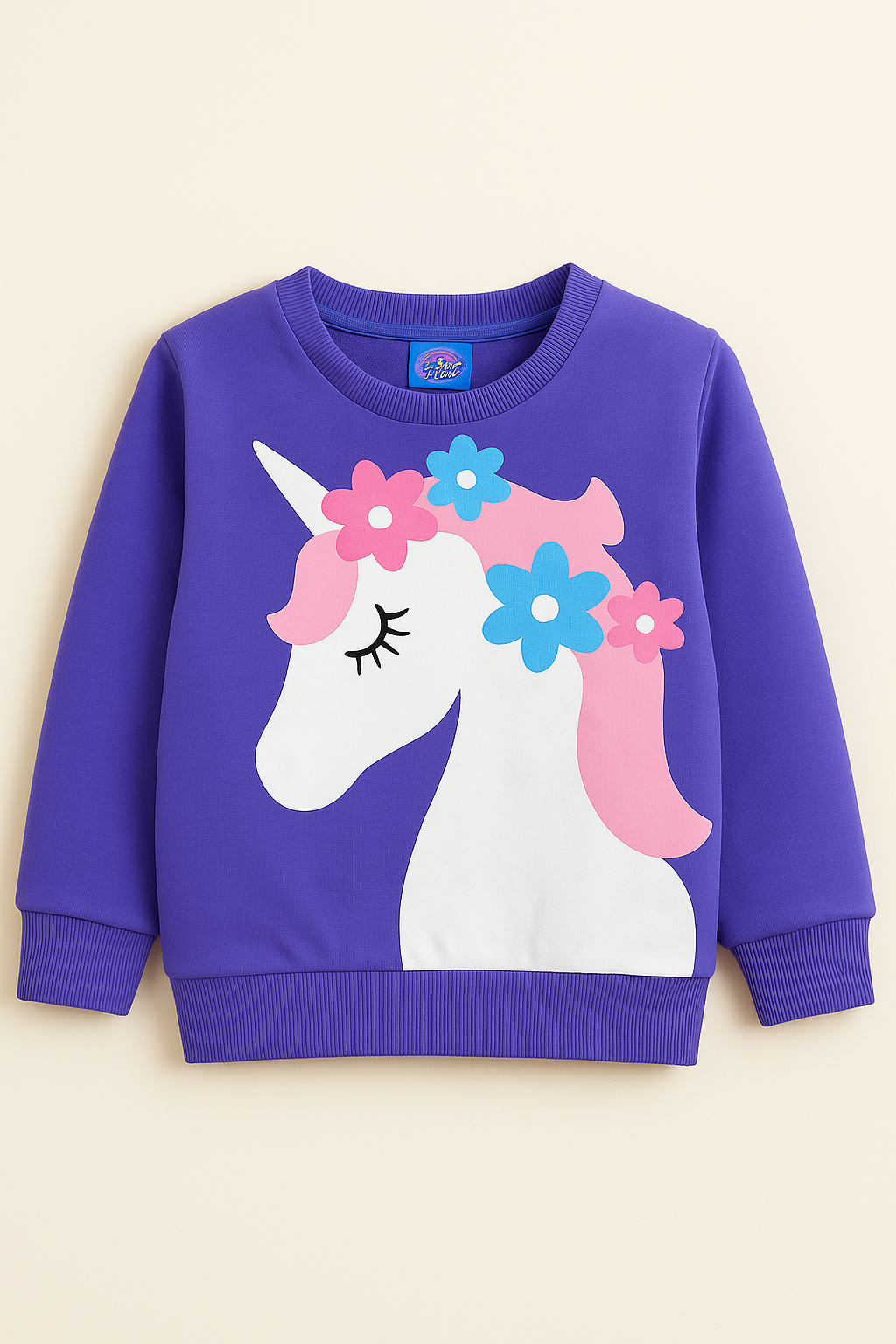 Unicorn kids winter sweatshirt