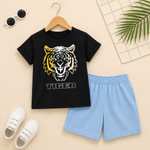 Tiger vibe with polo short
