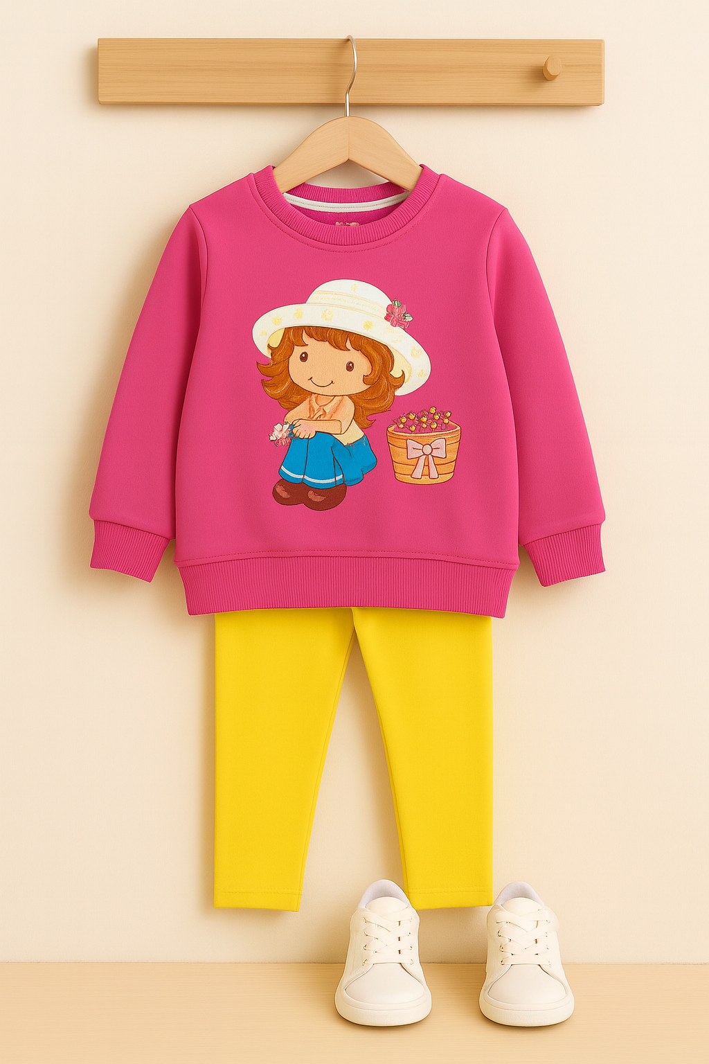Little Girl Kids Sweat Shirt & Tight