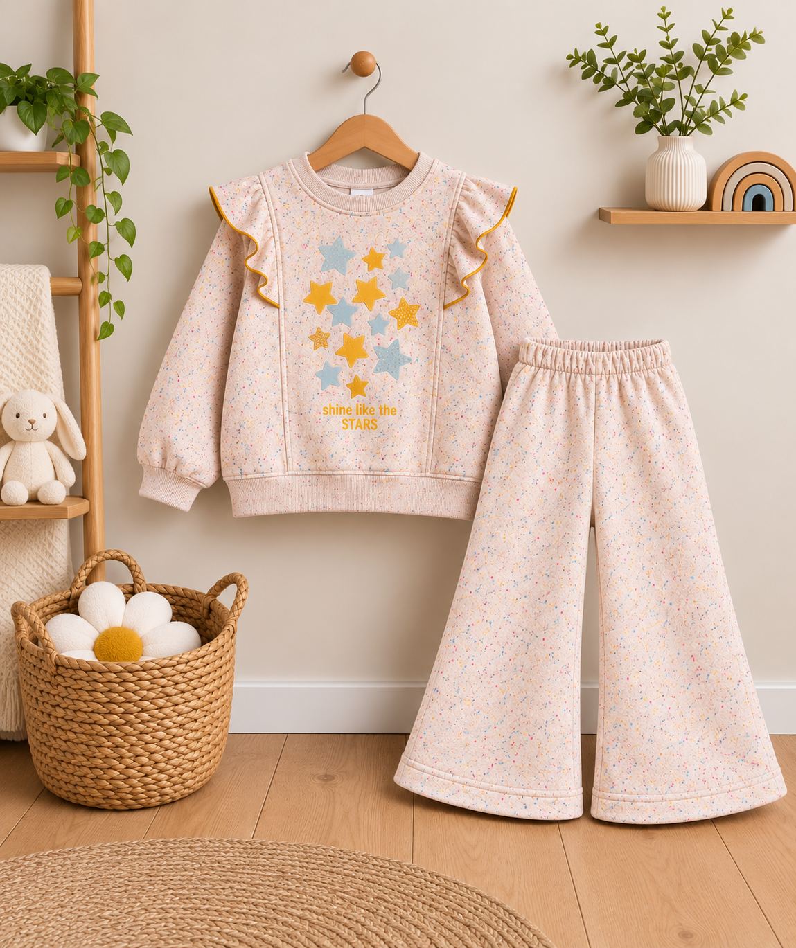Twinkle Star Kids Sweatshirt And Trouser