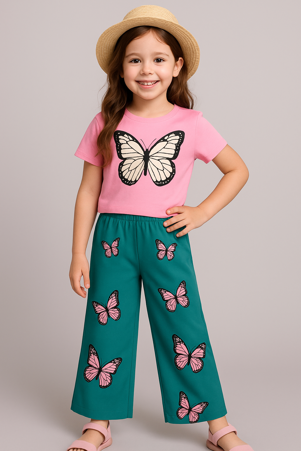 Butterfly T-shirt & Trouser