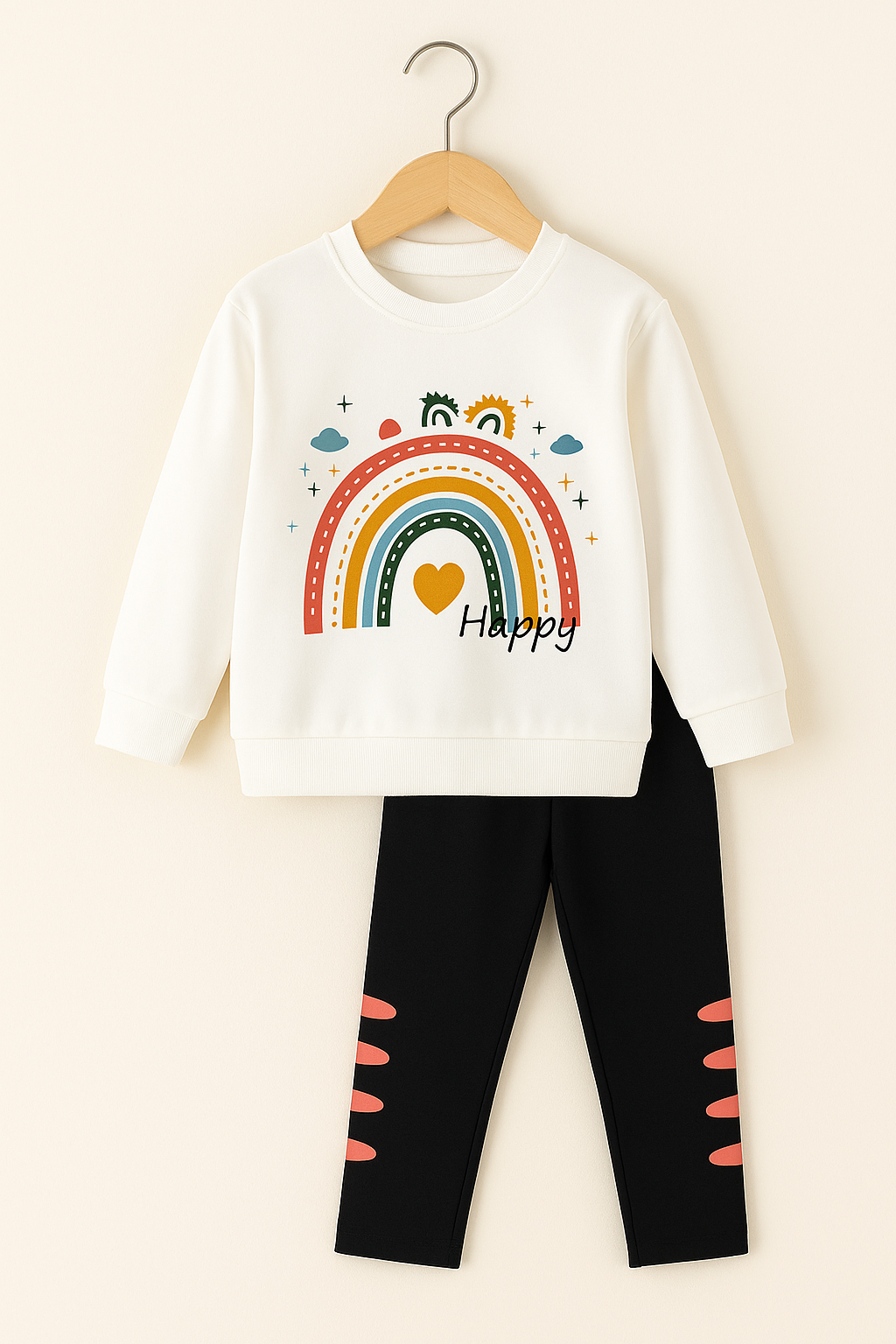 Happy Kids Sweat Shirt & Tight