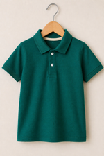 Heritage Green Polo summer t-shirt
