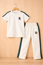 Outdoor jorden kids tshirt and trouser