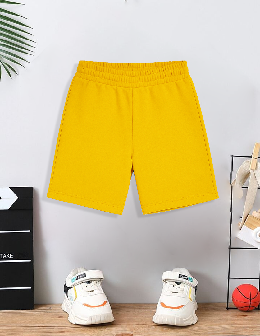 Yellow kids summer shorts
