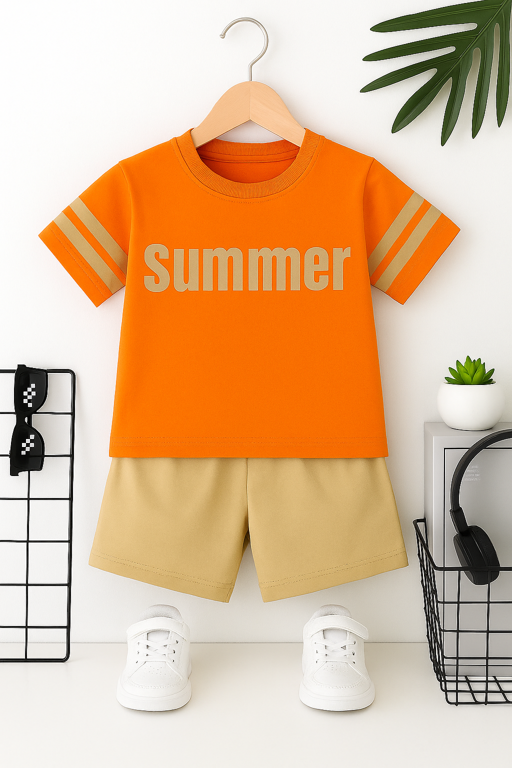Wranglar Kids Summer T-shirt & short