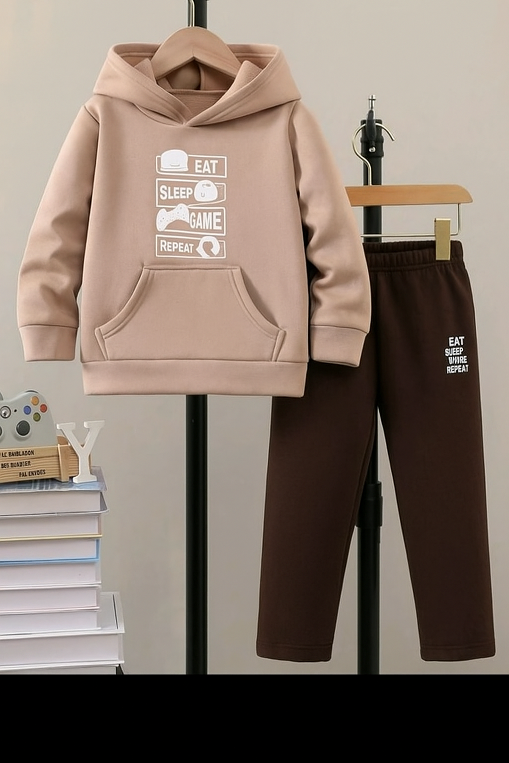 Game kids hood & trouser