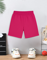 Pink kids summer shorts