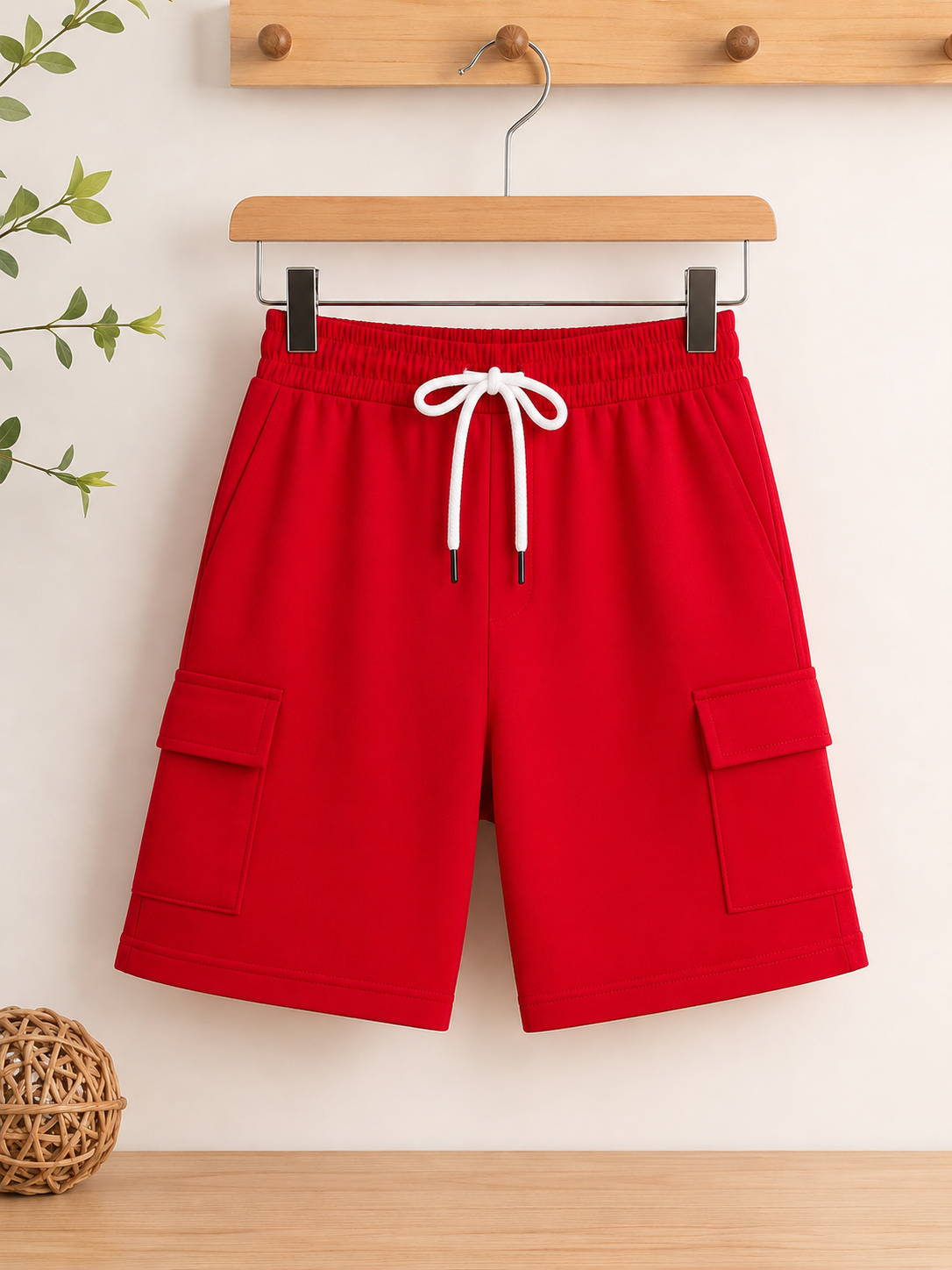 Red Ranger Cargo Summer Short