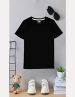 Black kids summer T-shirt