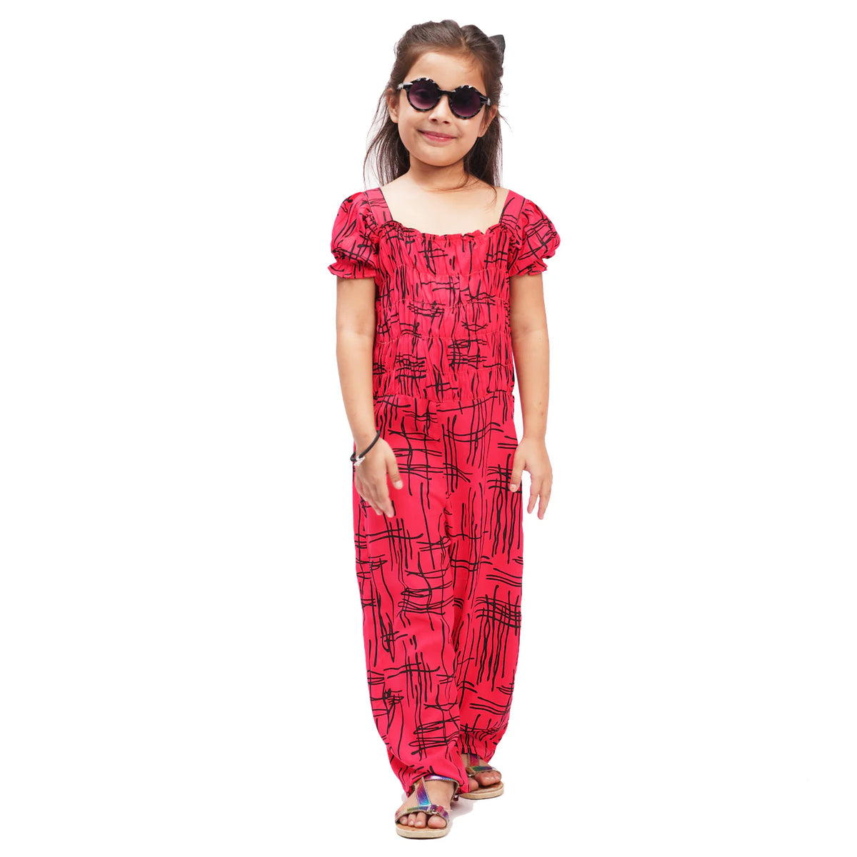 Cotton Cuddle Girls Jumpsuit