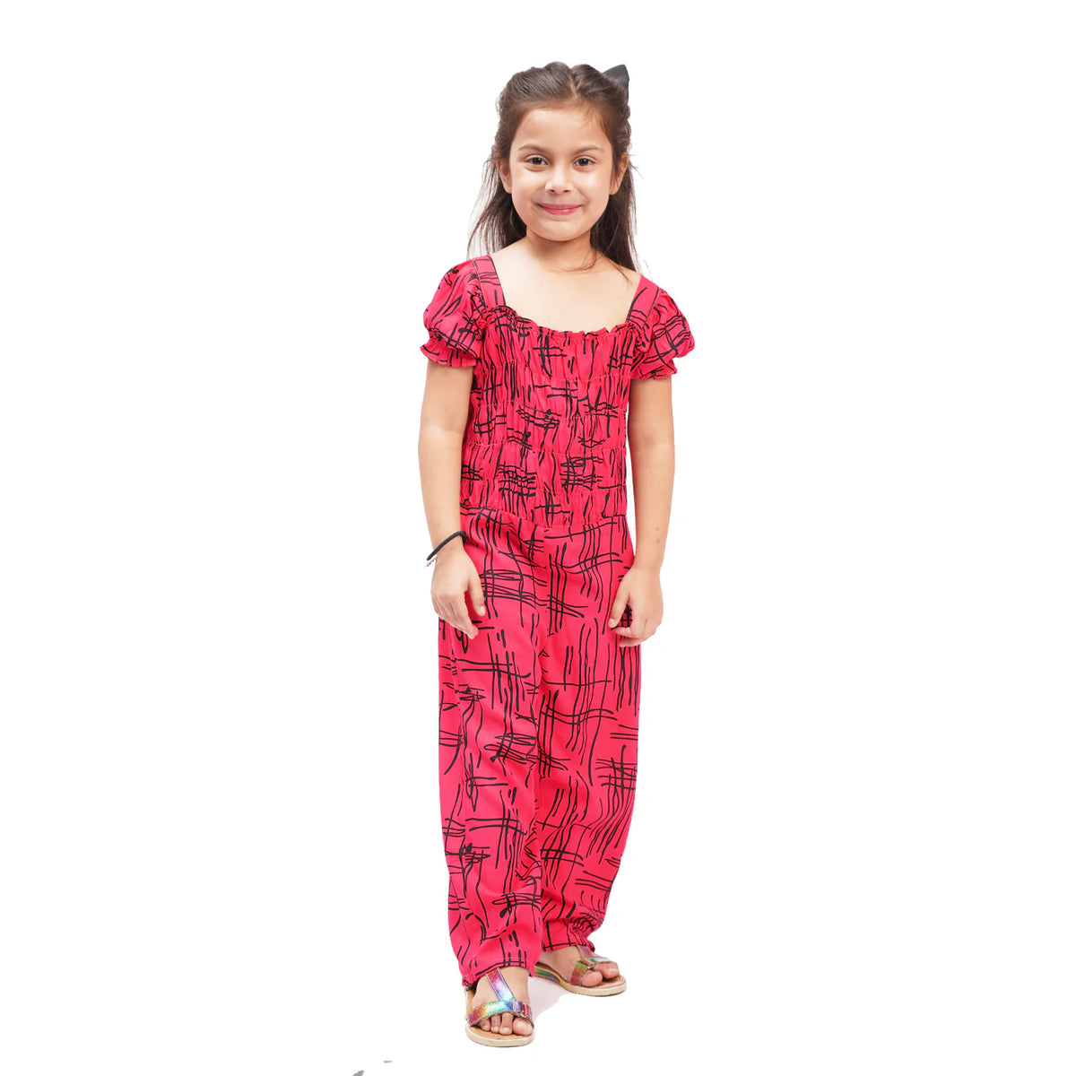 Cotton Cuddle Girls Jumpsuit