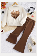 Hearts kids sweatshirt & trouser