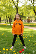 New york sweat kids hood & Tights