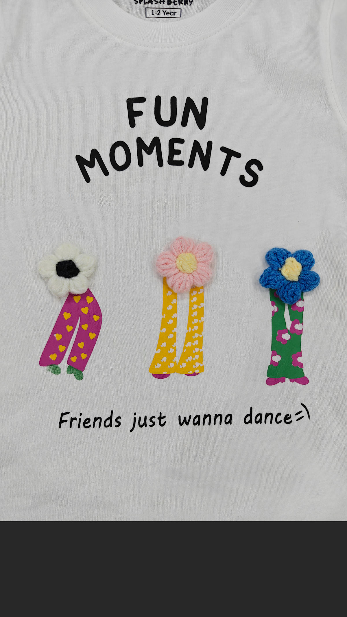 Fun moments girl kids summer t-shirt