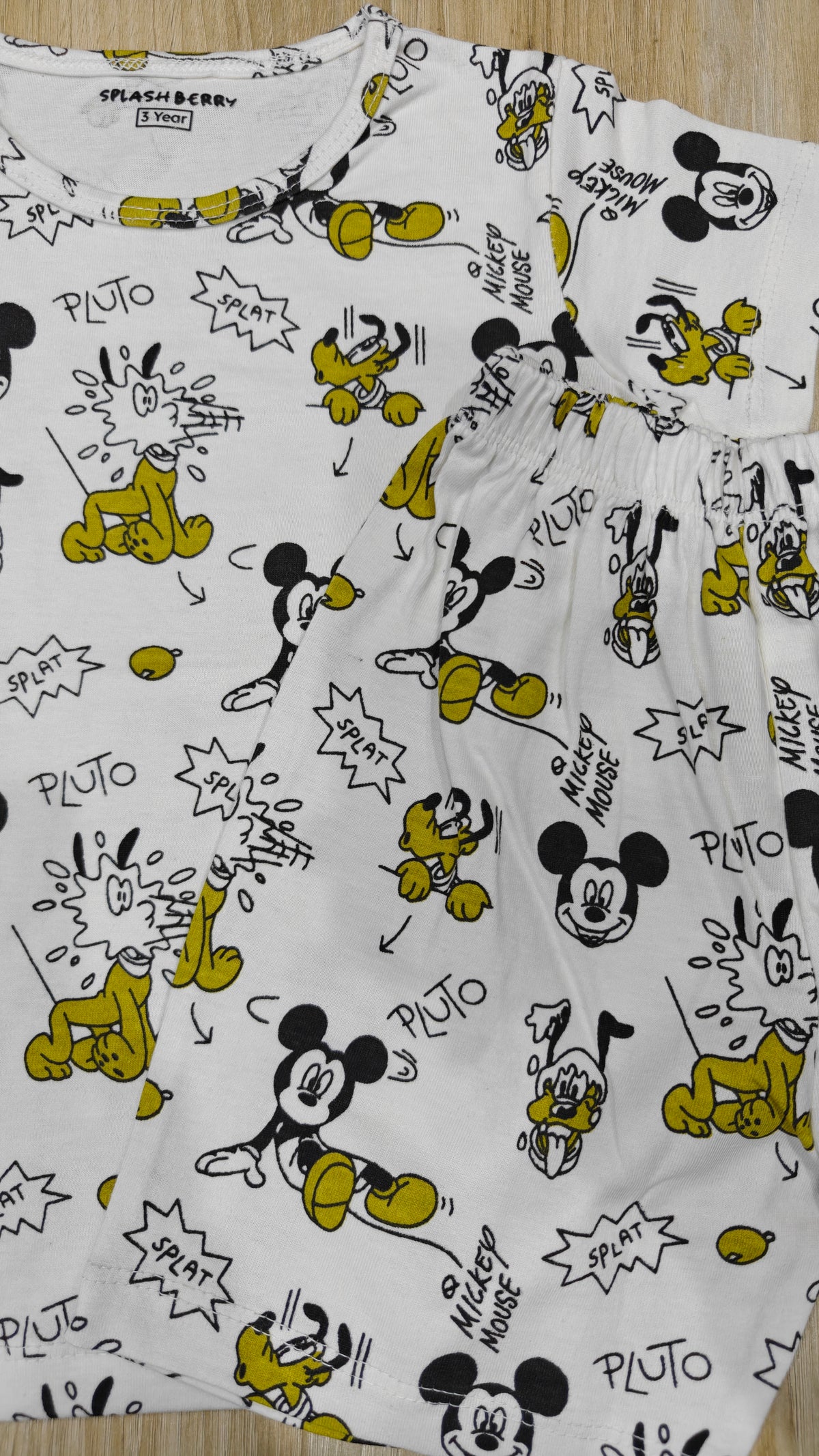 Mickey kids summer night suit for boy & girl