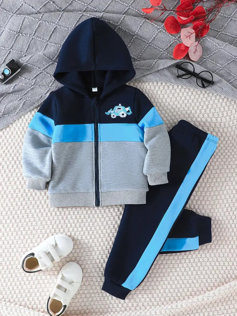 Car kids winter hood & trouser